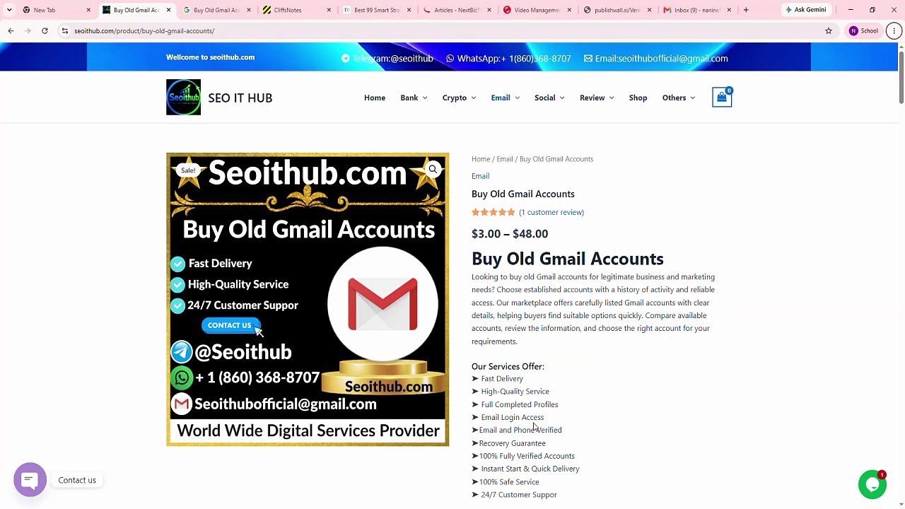 Top 57Reliable Sources for Buying Aged Gmail Accounts in America ...