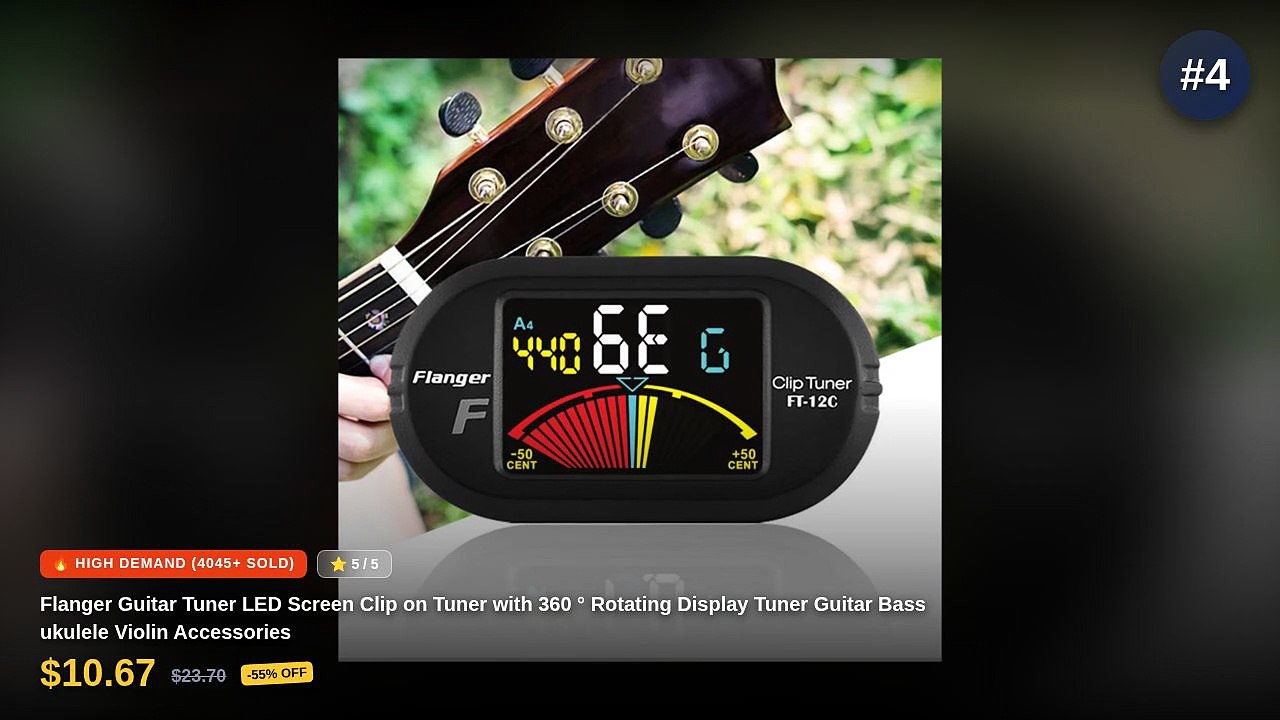 Best Clip-On Guitar Tuners Under $16 - Video Dailymotion
