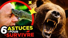 6 ASTUCES pour SURVIVRE AUX ANIMAUX SAUVAGES