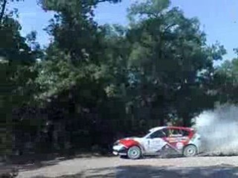 Rallye terre des Causses 2008 Dominique Bruyneel Subaru N14