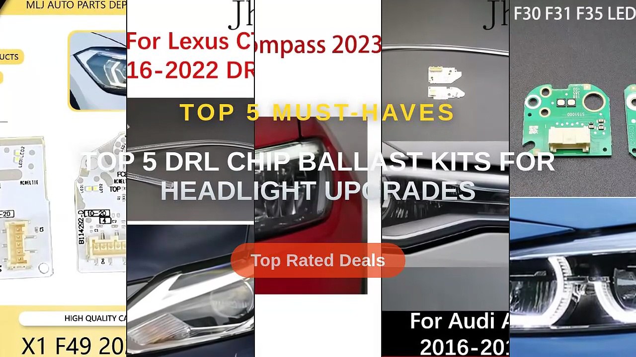 Top 5 DRL Chip Ballast Kits For Headlight Upgrades - Video Dailymotion