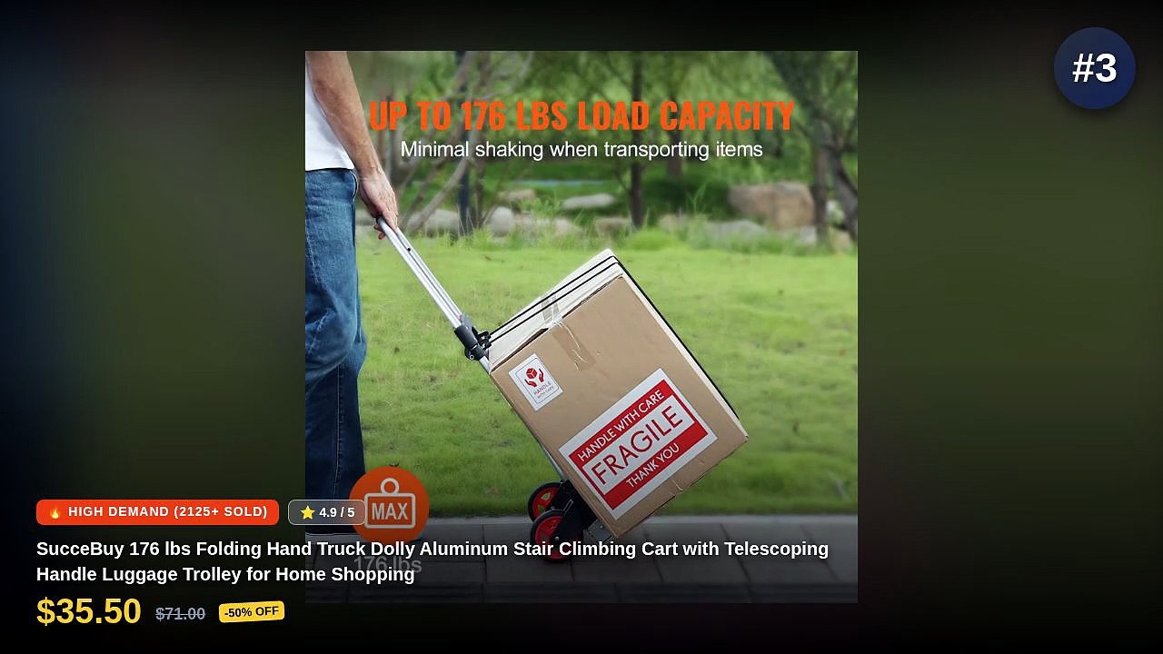 Top 5 Hand Carts For Moving Heavy Loads - Video Dailymotion