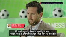 Messi reveals how Ronaldinho and Xavi stopped Barca nerves