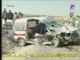 Tunisie - Accident de voiture Louage - Région Krib