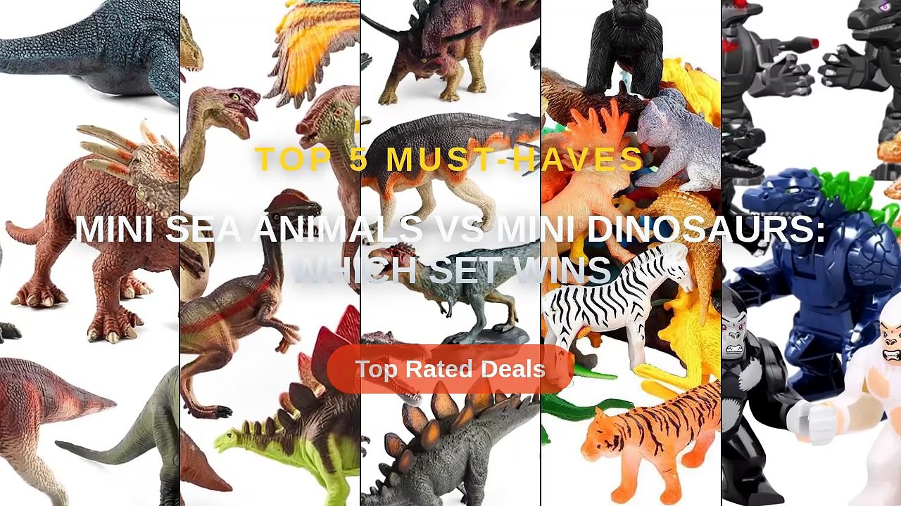 Mini Sea Animals vs Mini Dinosaurs: Which Set Wins - Video Dailymotion