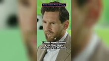 Barca legends kept me calm - Messi