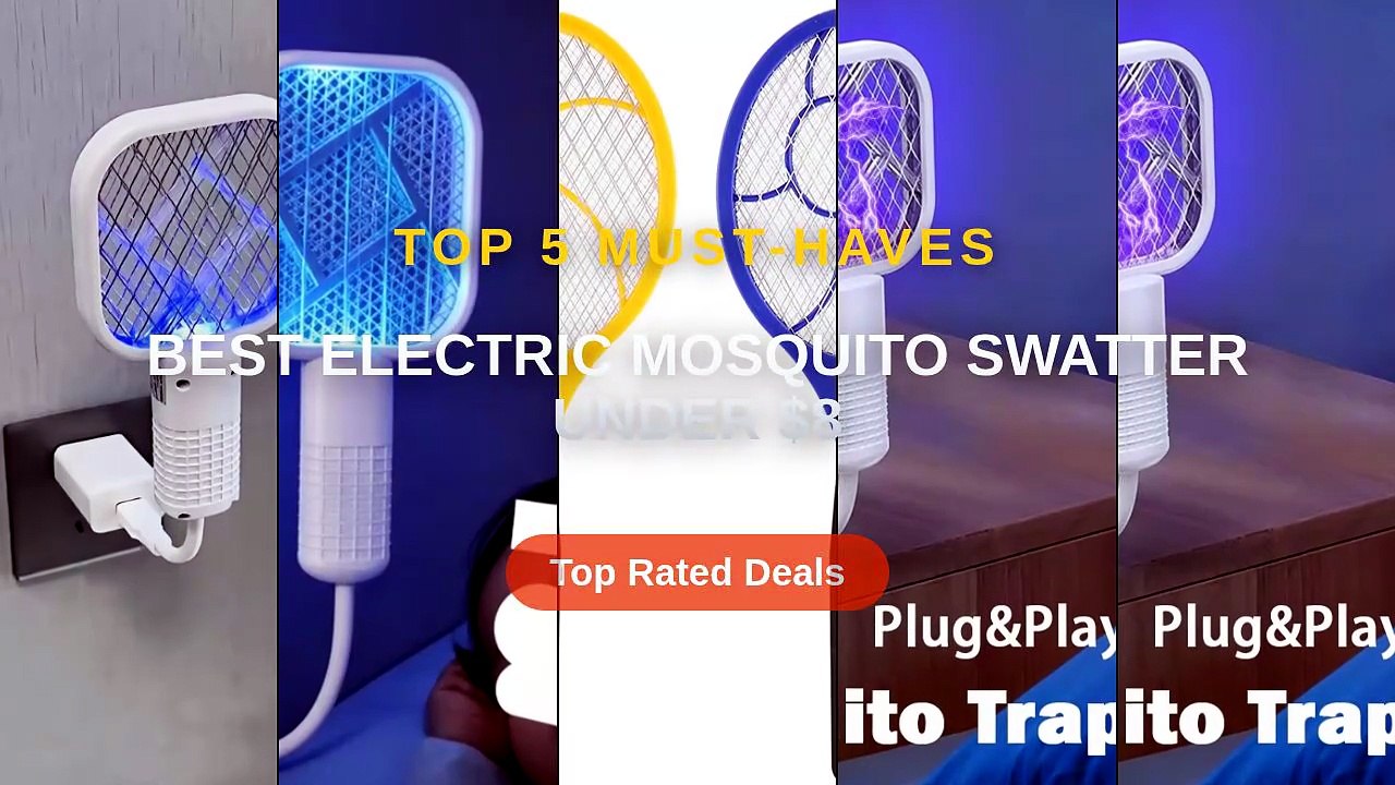 Best Electric Mosquito Swatter Under $8 - Video Dailymotion