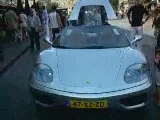 hotel REGENT a BORDEAUX : Ferrari 360 spider