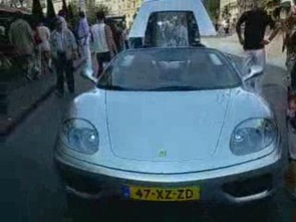 hotel REGENT a BORDEAUX : Ferrari 360 spider