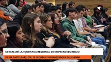Se realizó la V Jornada regional de Emprendedurismo