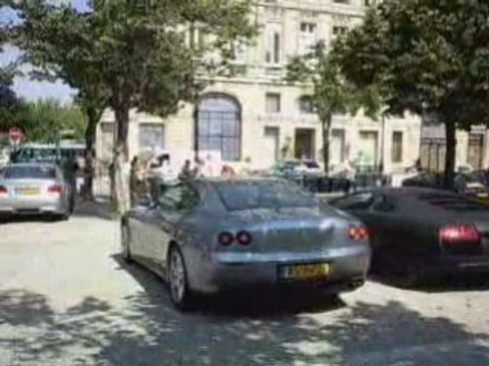 place a BORDEAUX : FERRARI 612 + PORSCHE