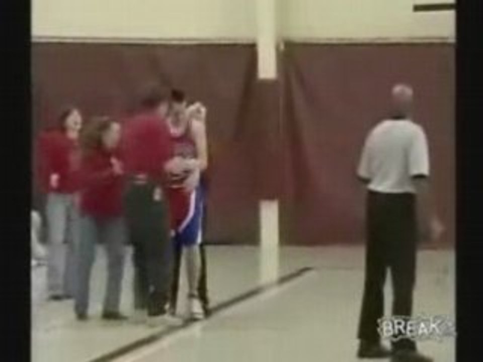 Loud Arm Snap During Basketball Game