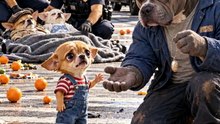 He lost everything as a baby_ but gained his revenge as a man 🥹🥊💥 A tiny Chihuahua loses his parents to ruthless bank robbers_ grows up fighting in