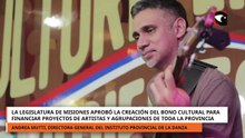 Misiones aprobó la creación del Bono Cultural para financiar proyectos de toda la provincia