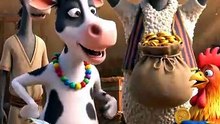 البقرة باعت البيت عشان كيس شيبسي! 😱🐄🏠 والحمار اتشرد في الشارع! شوف الخروف عمل ايه!