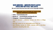 Courses4sale.com — Mark Minervini – Minervini Private Access Videos 2026 with Real time alerts