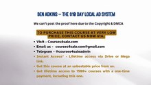 Courses4sale.com — Ben Adkins – The $10 Day Local Ad System
