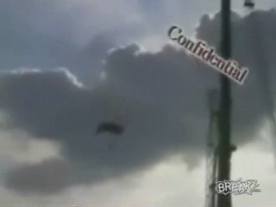 Dude Gets Launched Into Air