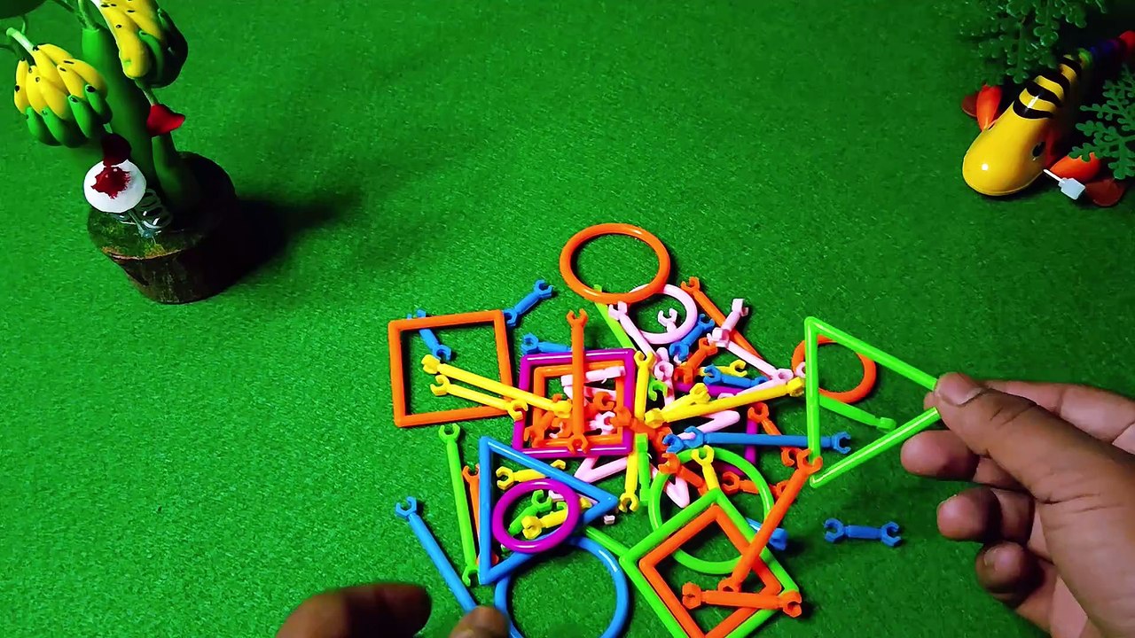 Shape Puzzle Toy: Bicycle, Tea Table & Chair-Table - video Dailymotion