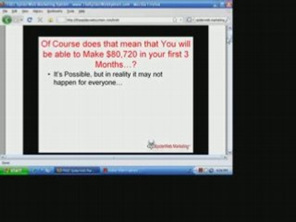 Spiderweb Marketing and GDI!  HIDDEN TRUTH!!