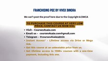 Courses4sale.com — Franchising PSC By Vivek Bindra
