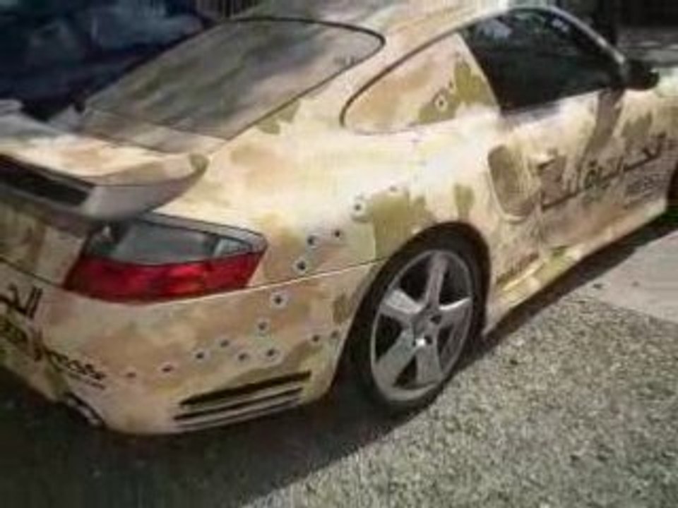 place a BORDEAUX : PORSCHE TURBO S ALJAZEERA inedit