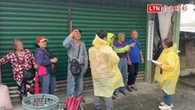 薔琵颱風來襲 瑞芳快樂山部落撤離85人