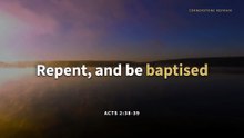 Acts 2:38-39 | Scripture Song with Lyrics | Cornerstone Refrain