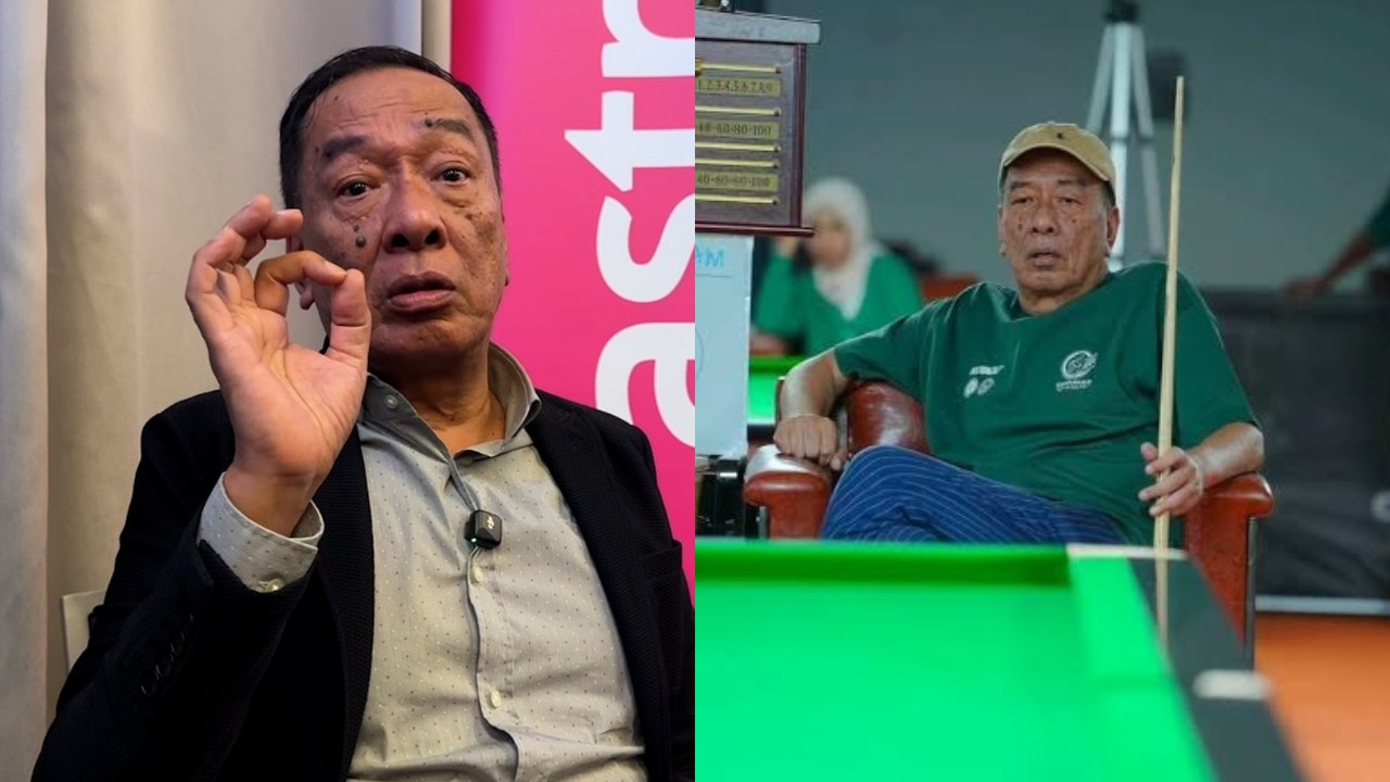 Tok Ram terpaksa ‘gantung kayu’, tak boleh main snuker lagi selepas ...
