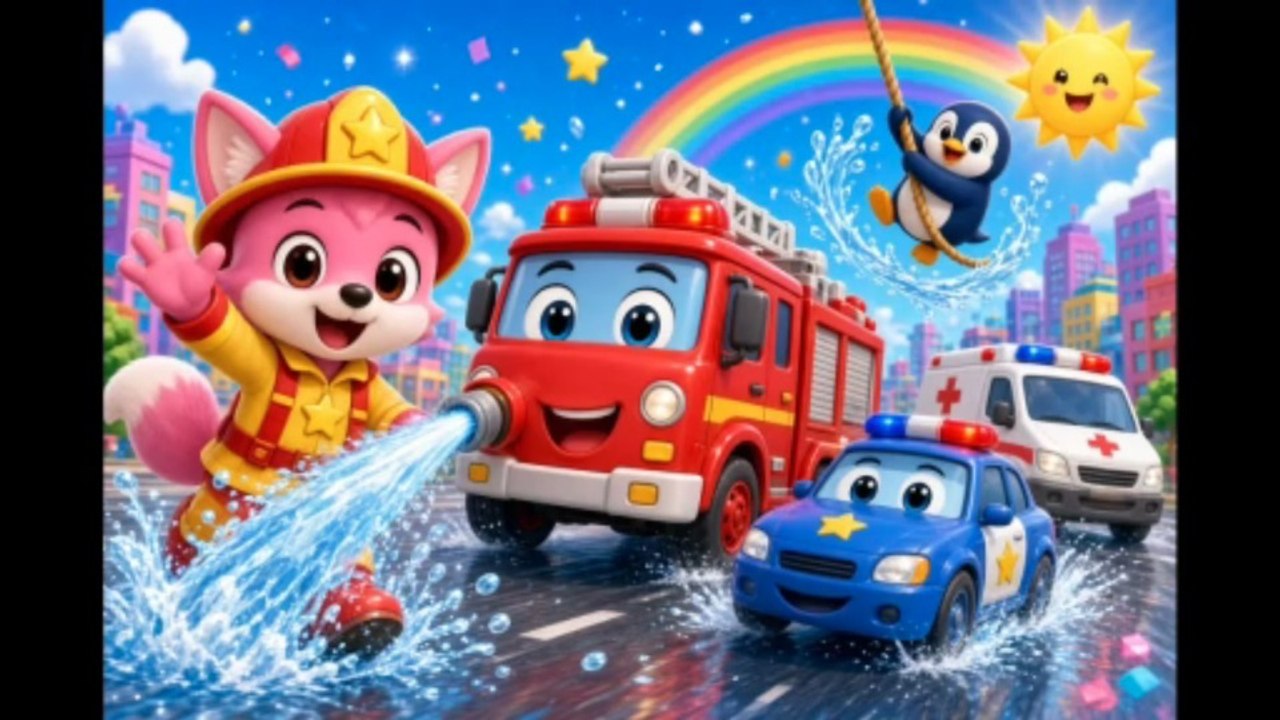 Amazing Rescue Vehicles 🚑🚒 | Pinkfong Super Rescue Team for Kids ...