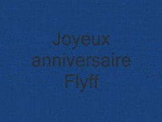Joyeux anniversaire flyff