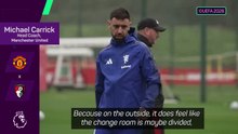 Carrick insists Man United squad is not divided