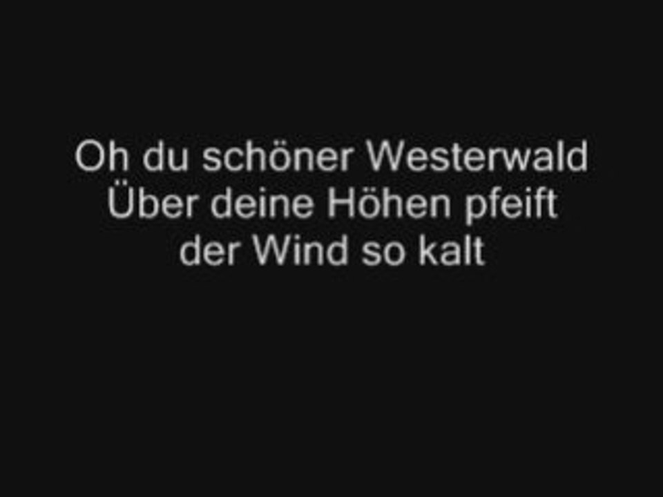 Oh du schöner westerwald_part_1