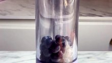 Blueberry Ice Cream Milkshake - 3 Ingredient Recipe