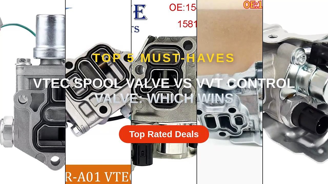 VTEC Spool Valve vs VVT Control Valve: Which Wins - Video Dailymotion