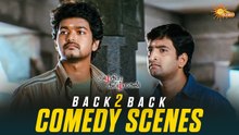 Azhagiya Tamil Magan - Back to Back Comedy Scenes 😂 | Vijay | Santhanam | Shriya Saran | Adithya TV