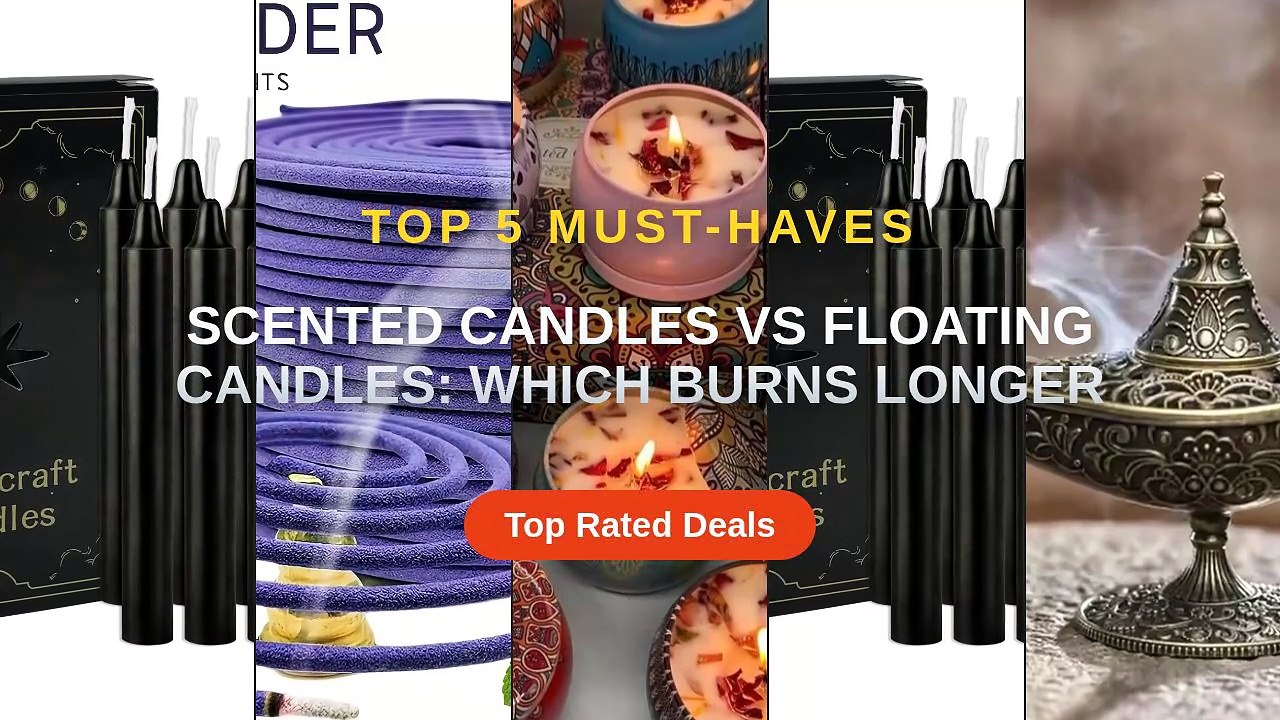 Scented Candles vs Floating Candles: Which Burns Longer - Video Dailymotion