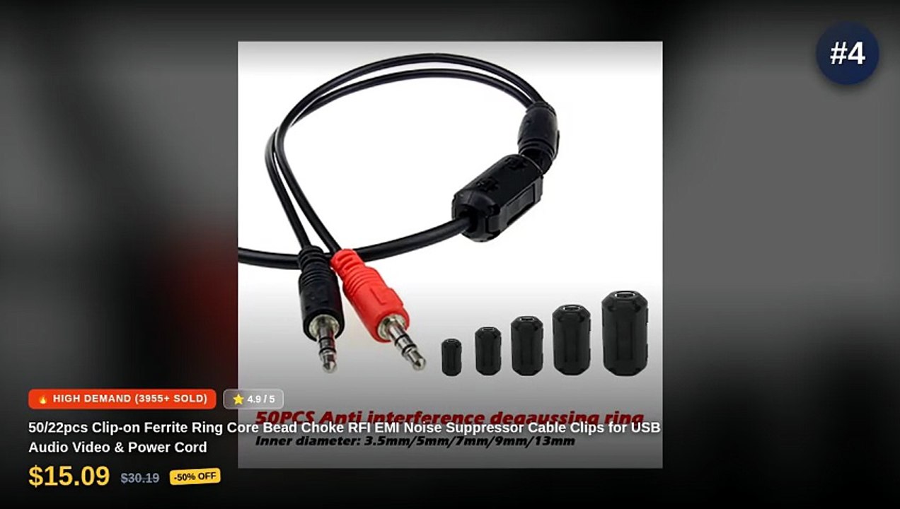 Ferrite Bead Clips vs TDK Chokes: Which Cuts RFI - Video Dailymotion