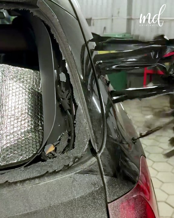Broken car rear window replacement ASMR! 🚙🔊 - video Dailymotion