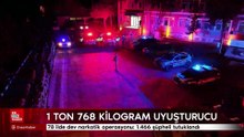 78 ilde dev narkotik operasyonu: 1.466 şüpheli tutuklandı