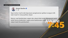 PM Anwar mohon maaf keputusan pengharaman aplikasi milik Israel