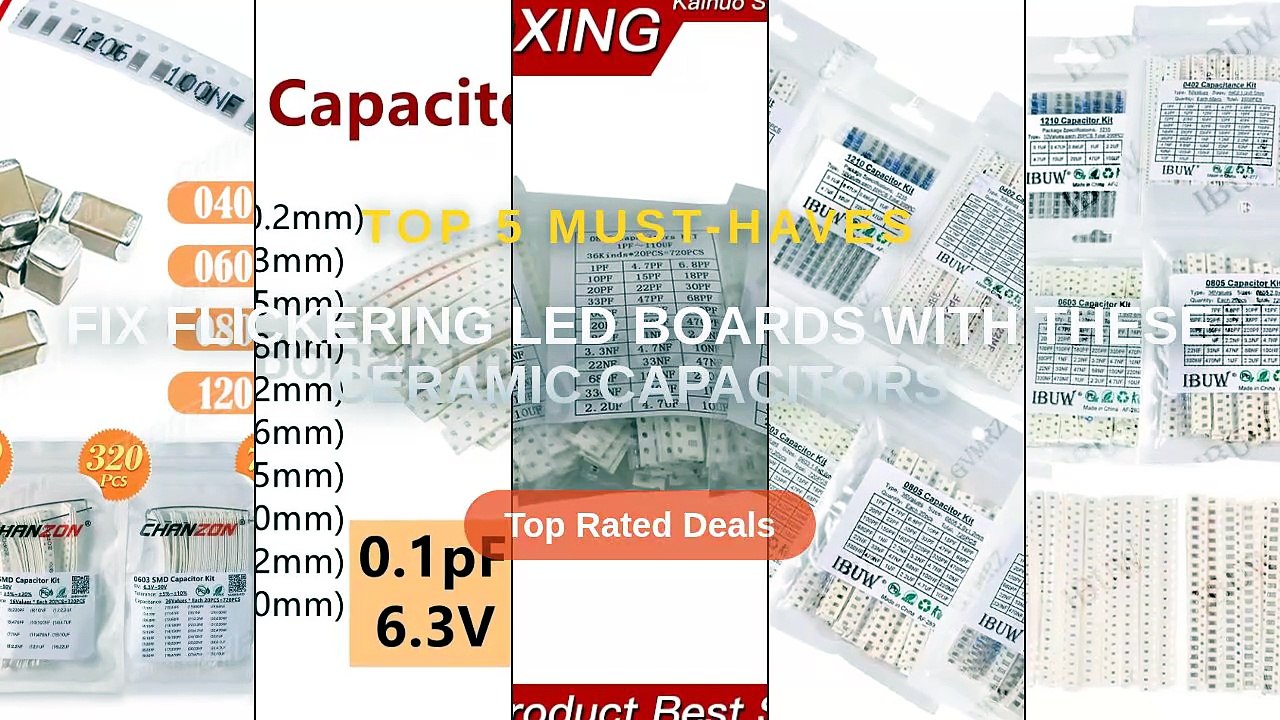 Fix Flickering LED Boards With These Ceramic Capacitors - Video Dailymotion