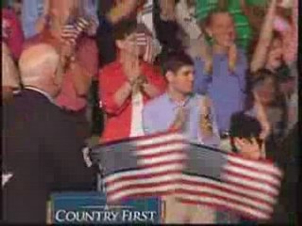 John McCain chooses a former Miss Alaska as his running mate