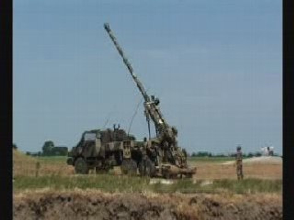 Caesar - système d'artillerie de montagne sur véhicule