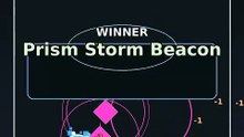 Epic Marble Race: Prism Storm Beacon vs Aurora Bounce Spike | AI Physics Battle | Storm Derby Edition