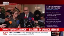 Tirs mortels à Trappes: "Il y a eu un périple meurtrier", assure Laurent Nuñez qui parle "d'un crime terroriste"