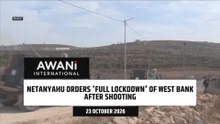 Netanyahu orders 'full lockdown' of West Bank after shooting