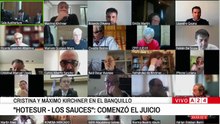Empezó el juicio por Hotesur y Los Sauces contra Cristina y Máximo Kirchner.