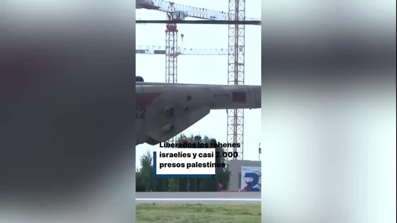 Primeras imágenes del regreso de los 20 rehenes israelíes liberados con ...