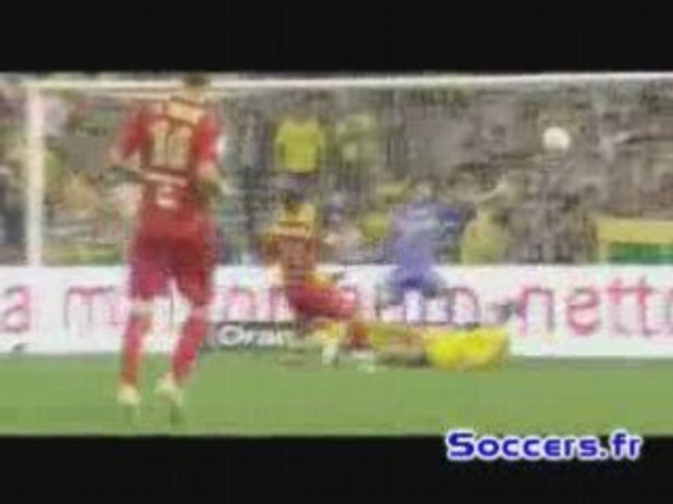 Nantes 1 - 4 Le Mans 4eme journee 2008/2009 resumé